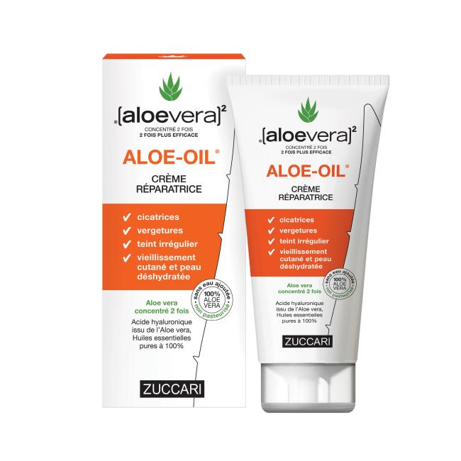 ALOE OIL CREME REPARATRICE Tube 150ml - boite + tube